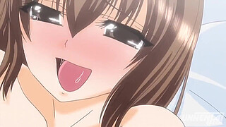 Touching my Busty Virgin Step Sister - Hentai