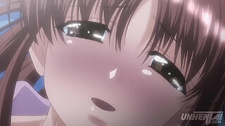 Touching my Busty Virgin Step Sister - Hentai