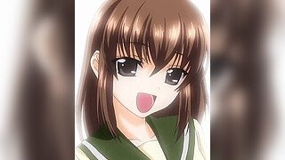 Touching my Busty Virgin Step Sister - Hentai