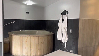 Stepmother invites her stepson to see her new house and he warms her up with his cock in her ass until he comes inside her! Karen Sleent!