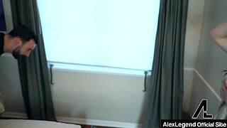Alex Legend Fucks Cheating Brunette Tru Kait! It's His Roommie's GF!