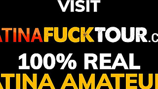 Latin anal slut ridden rough doggy style by gringo big cock stud