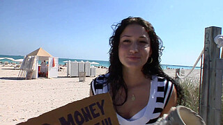 Brunette slutty whore cumshot and fucking