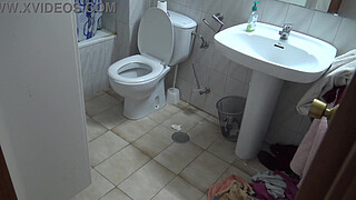 my horny stepson couldn't stop begging me to see my mature and hairy pussy