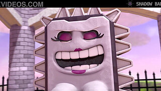 Princess Peach punishment castle