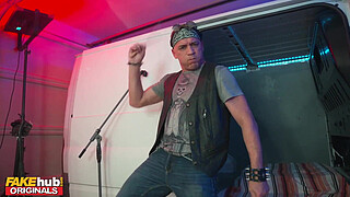 FAKEhub - Anal sex with big tits big ass rock chick backstage at a concert