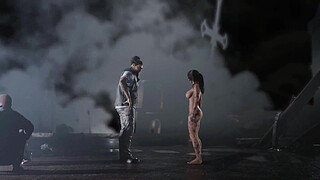 Lara goes Primal - Nude Lara All Cutscenes Movie Part 1