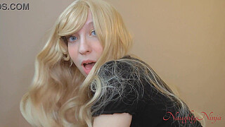 Step-Mom Falls on my Dick while I'm Masturbating to Her