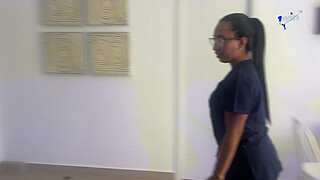 Happy ending massage with risky cum