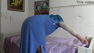 Turkish cleaning maid anal fucked by son of her British boss