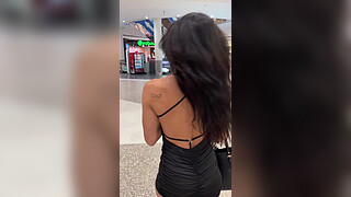 Public Flashing and Quick Fuck in dressing Room