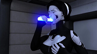 Busty AI Sex Robot Girl Compilation Face Fuck Blowjob, Creampie, Hard Anal Fucking with Big Cumshot