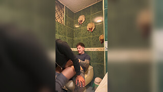 Eating my best friend in her bathroom and we ended up fucking in her room