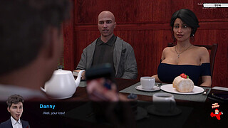 Тruе Воnd # 13 - Stepmom's pussy under the table