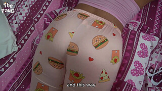 Stepmom I have muscle stress in my ass give me a massage