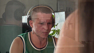 Her boyfriend was surprised when he saw my cum on her face