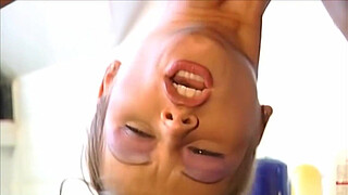 Beauty blondie fucks in the bathroom