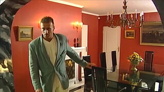 Beauty blondie fucks in the bathroom