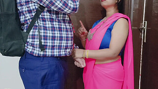 Young 18 School boy wants to play Sex BDSM bathroom game with his mother and his Teacher Full Movie with pissing