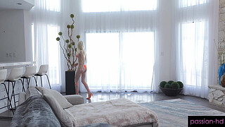 New Pool Boy Can't Resist Scarlett Hampton's Tight Squeeze