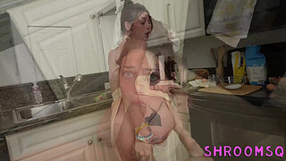 Teen StepSis Shr0oms Q Needs Icing From StepBro for Bake Sale ?