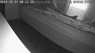 Wife installed a hidden camera and filmed the cheating of her husband and housekeeper. Real video