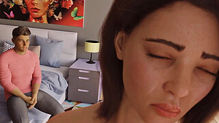 In a Scent - Cheating MILF is Naked in front of her Stepson