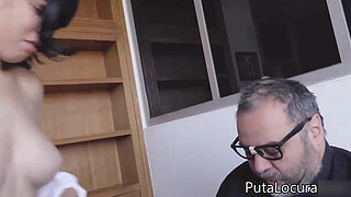 PutaLocura - Busty student Dayana young woman is punished by Father Damian