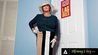 MOMMY'S BOY - POV Your Conservative Christian Redhead Stepmom Gets Lustful At The Sight Of Your Dick