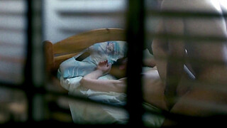 My stepdaughter was fucking with her boyfriend in the next room.