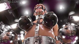Hardcore 3D Metal Bondage Compilation