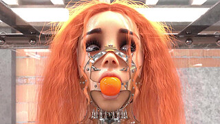 Hardcore 3D Metal Bondage Compilation