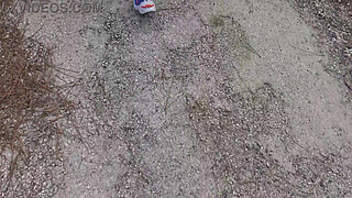 A Turkish stepmother is NOT SCARED to PISS FROM HER HAIRY PUSSY in front of her stepson