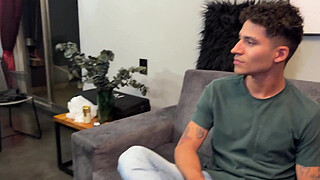 Married milf hires prostitute with big cock and fucks him in front of her cuckold husband - Hardcore