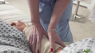 GILF NURSE GOT A CREAMPIE! Gilf AF