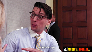 ACCIDENTAL GANGBANG - Hot Rebel Babe Rhyder Gets Cheered Up By Her Male Friends Who Gangbang Her