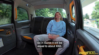 Fake Taxi Jobless babe has her sweet pink pussy fucked hard and fast