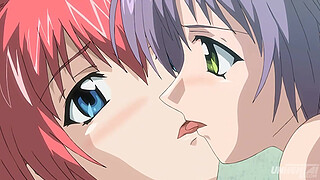 Hentai - Threesome with my Busty Step Sisters! [Subtitled]