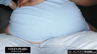 BLACKEDRAW Tiny Beauty Rose Carter Has Crazy One-Night-Stand With Fave Pornstar