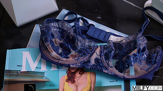 MILFY Cock-Obsessed MILF Sydney Paige Fucks Customer In Lingerie Shop