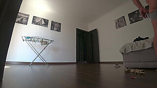 Real treason.Wife cheats on her husband before he comes home.