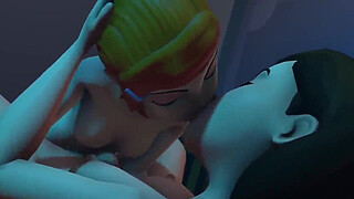 Gwen and Hellen parr having sex