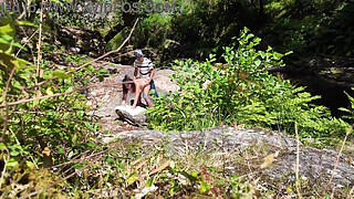 Voyeur Stranger Fucks Girl on Nudist Beach. She's Shocked!