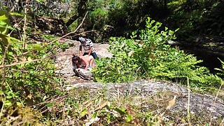 Voyeur Stranger Fucks Girl on Nudist Beach. She's Shocked!