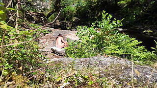 Voyeur Stranger Fucks Girl on Nudist Beach. She's Shocked!
