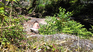 Voyeur Stranger Fucks Girl on Nudist Beach. She's Shocked!