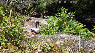 Voyeur Stranger Fucks Girl on Nudist Beach. She's Shocked!