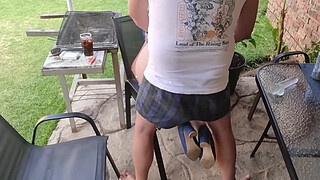 Mutual masturbation ends in doggystyle