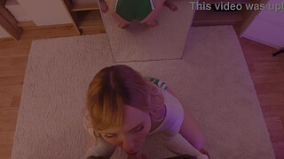 Silly step sis wants to try anal sex with step brother like in hentai