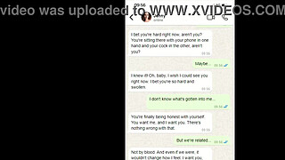 I Accidentally Sent My Stepmom a Dick Pic on WhatsApp - And That Was Her Reaction | AI-generated